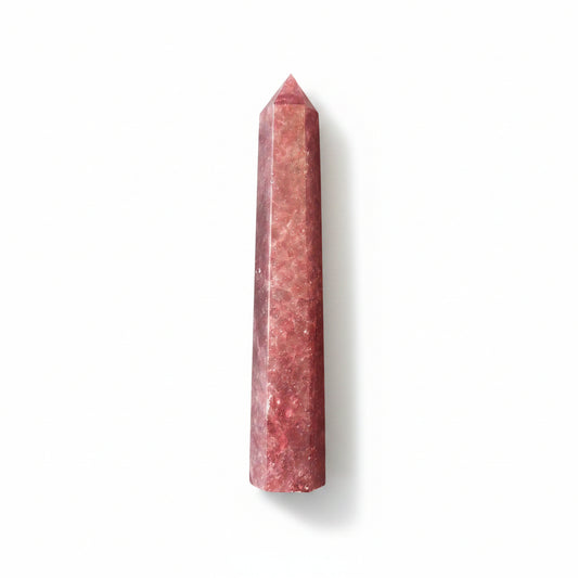 156mm Strawberry Quartz Point