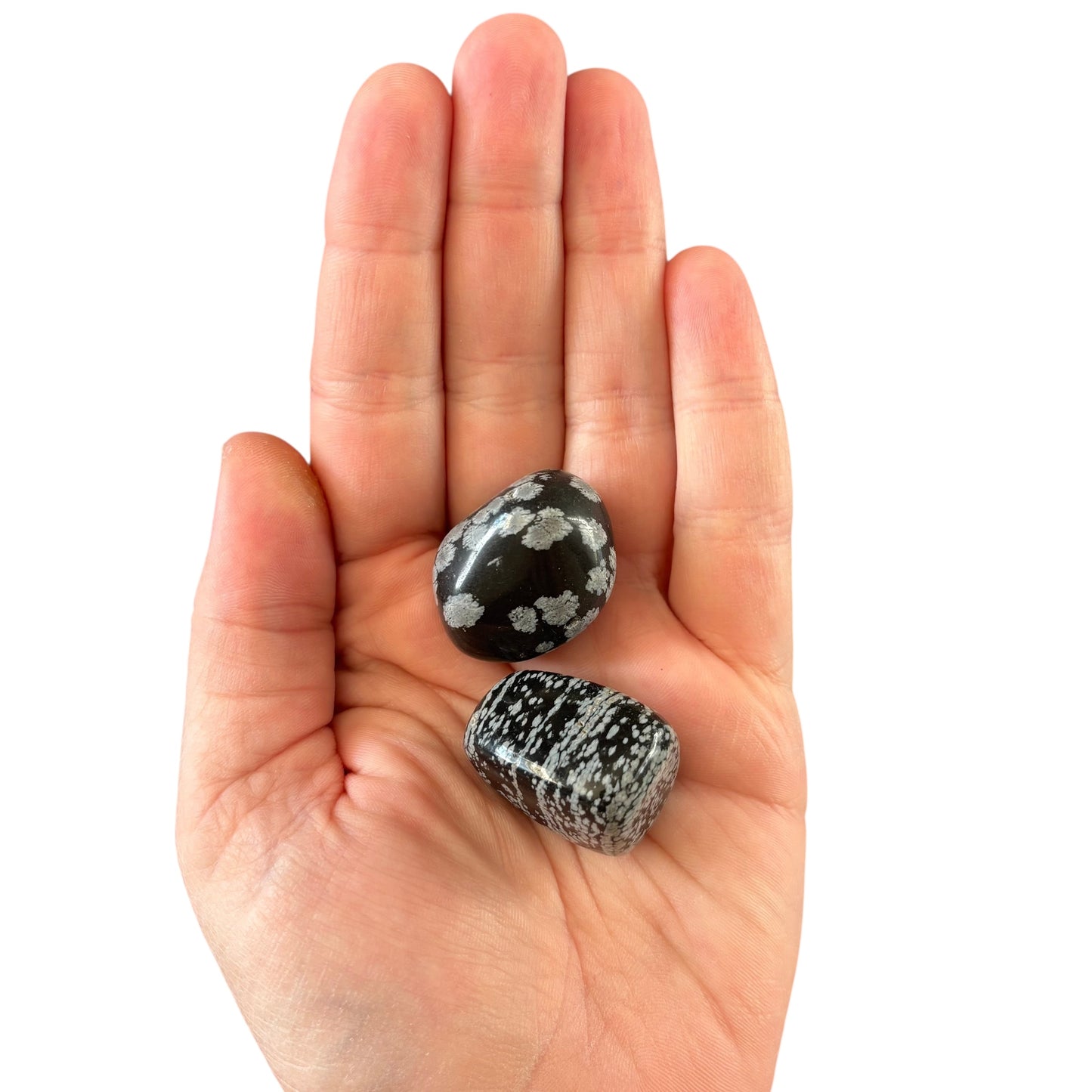 20-25g Snowflake Obsidian Tumble