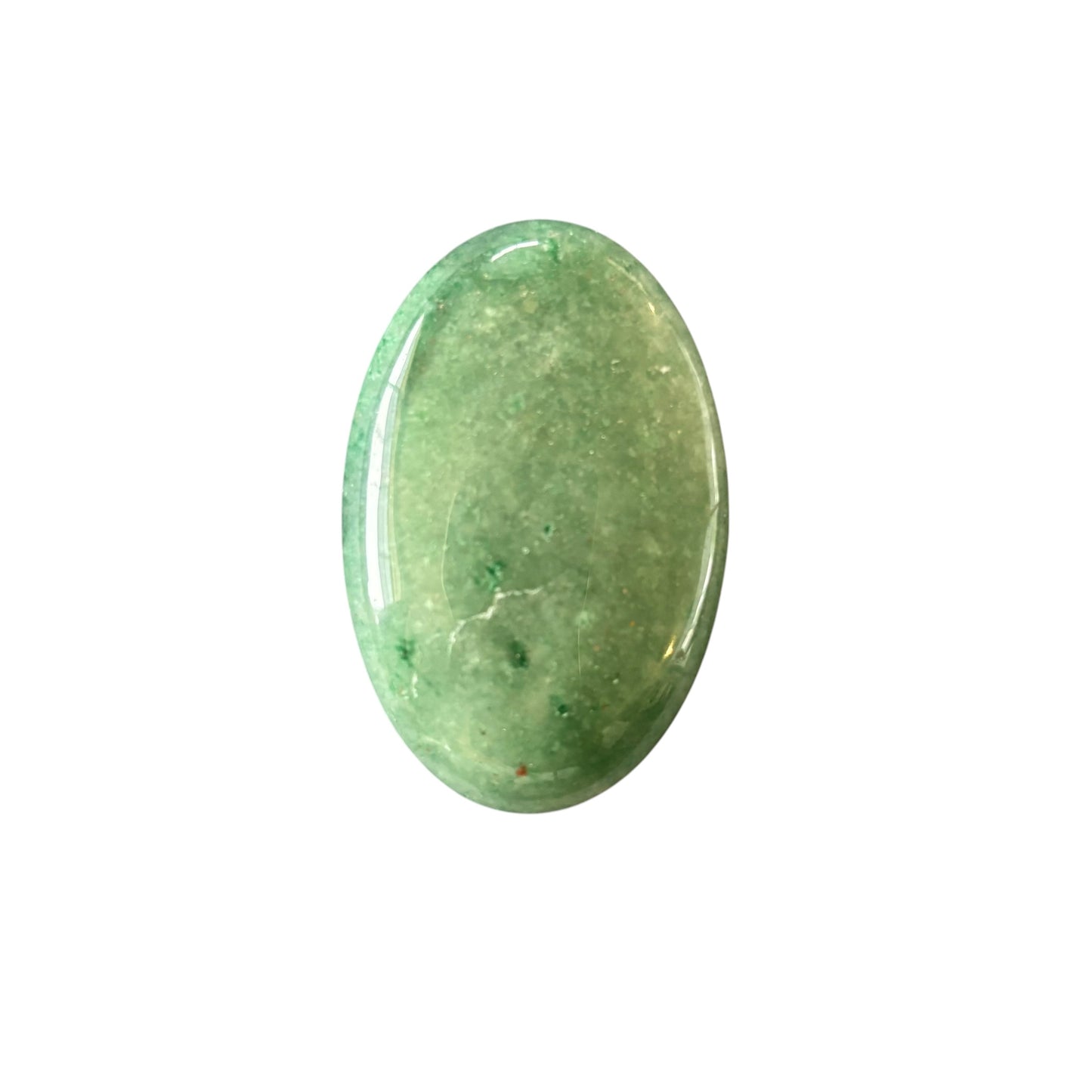 47g Green Strawberry Quartz Palm Stone