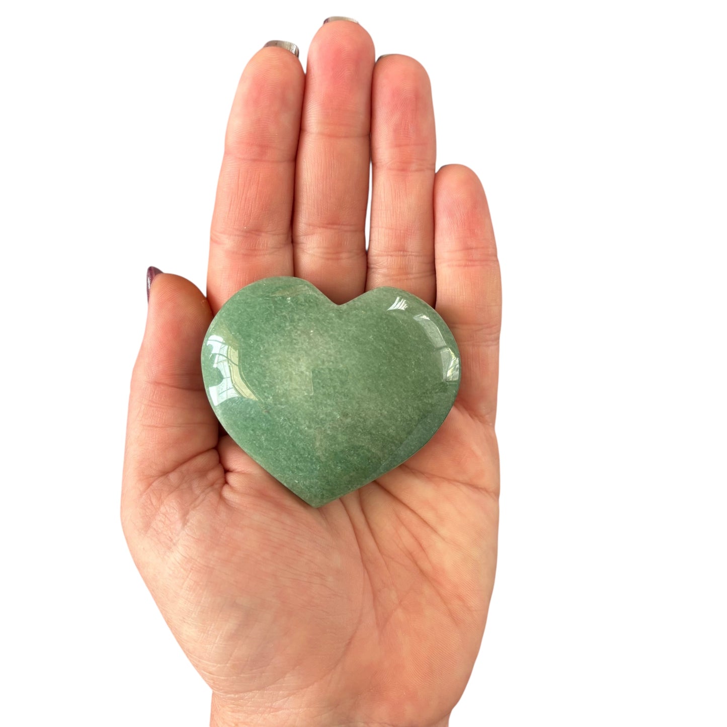 115g Aventurine Heart