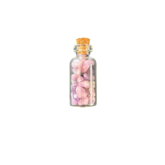 Lepidolite 40mm wish bottle