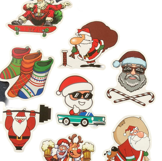 Christmas Theme 10pc Bag of stickers