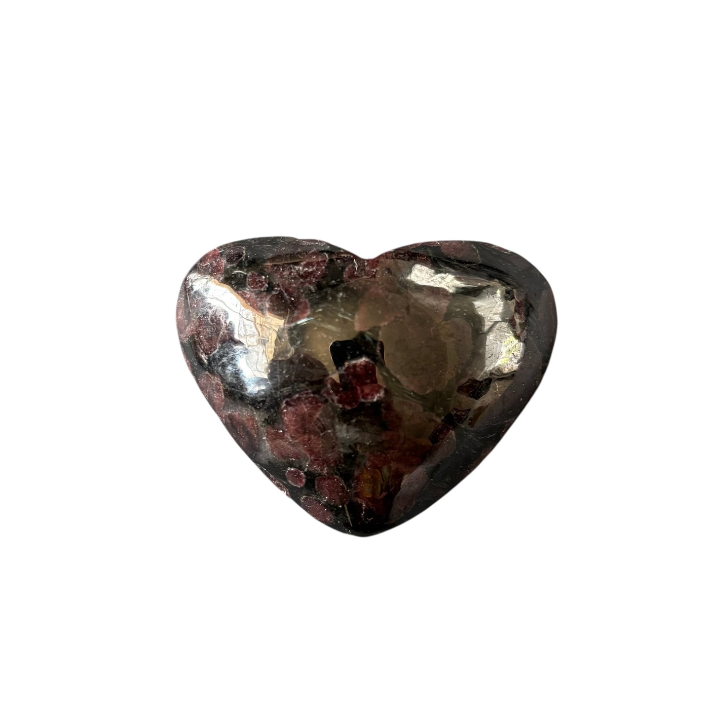 149g Garnet Heart