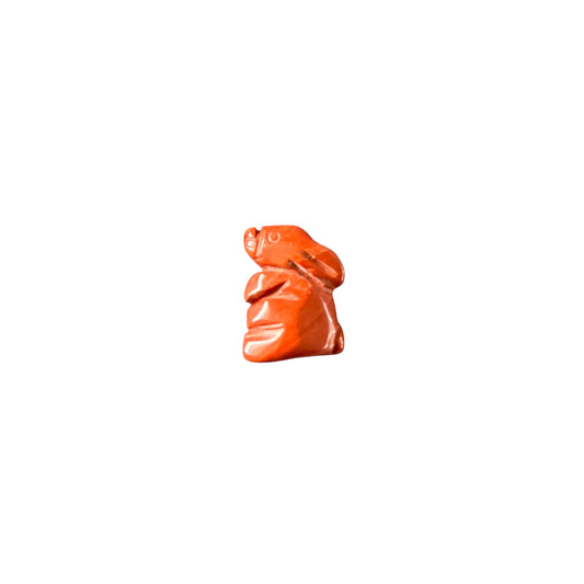 25mm Red Jasper Bunny Rabbit