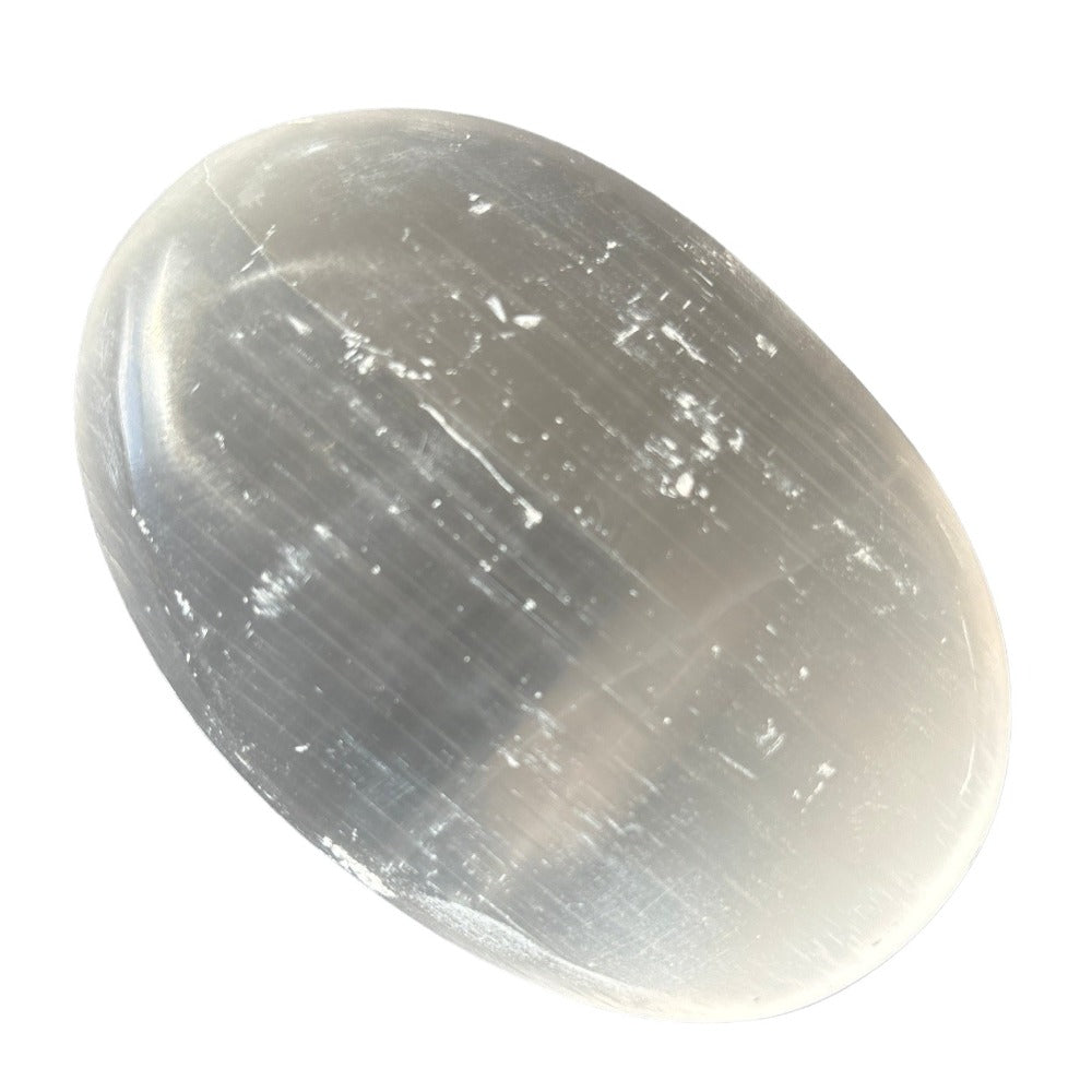 210g Selenite Palm Stone