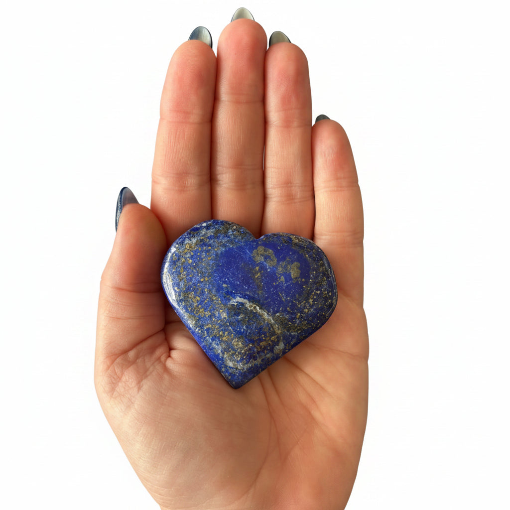 90g Lapis Lazuli Heart