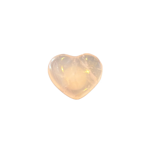 19g Rose Quartz Heart