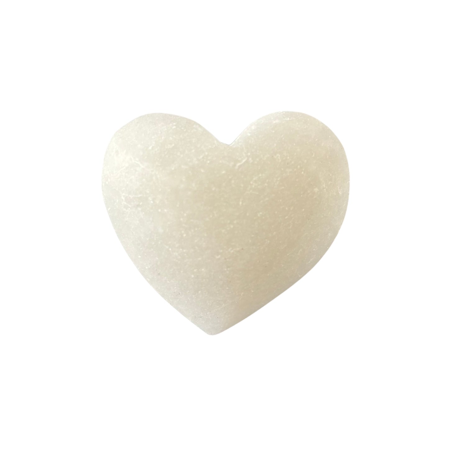 118g White Jade Heart