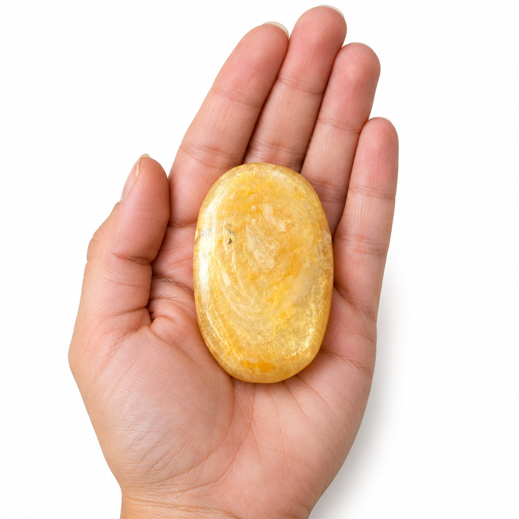49g Golden Mica Palm Stone