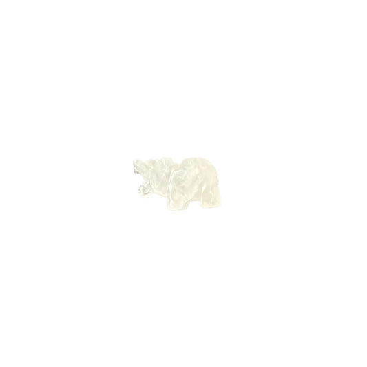 Clear Quartz Hippo