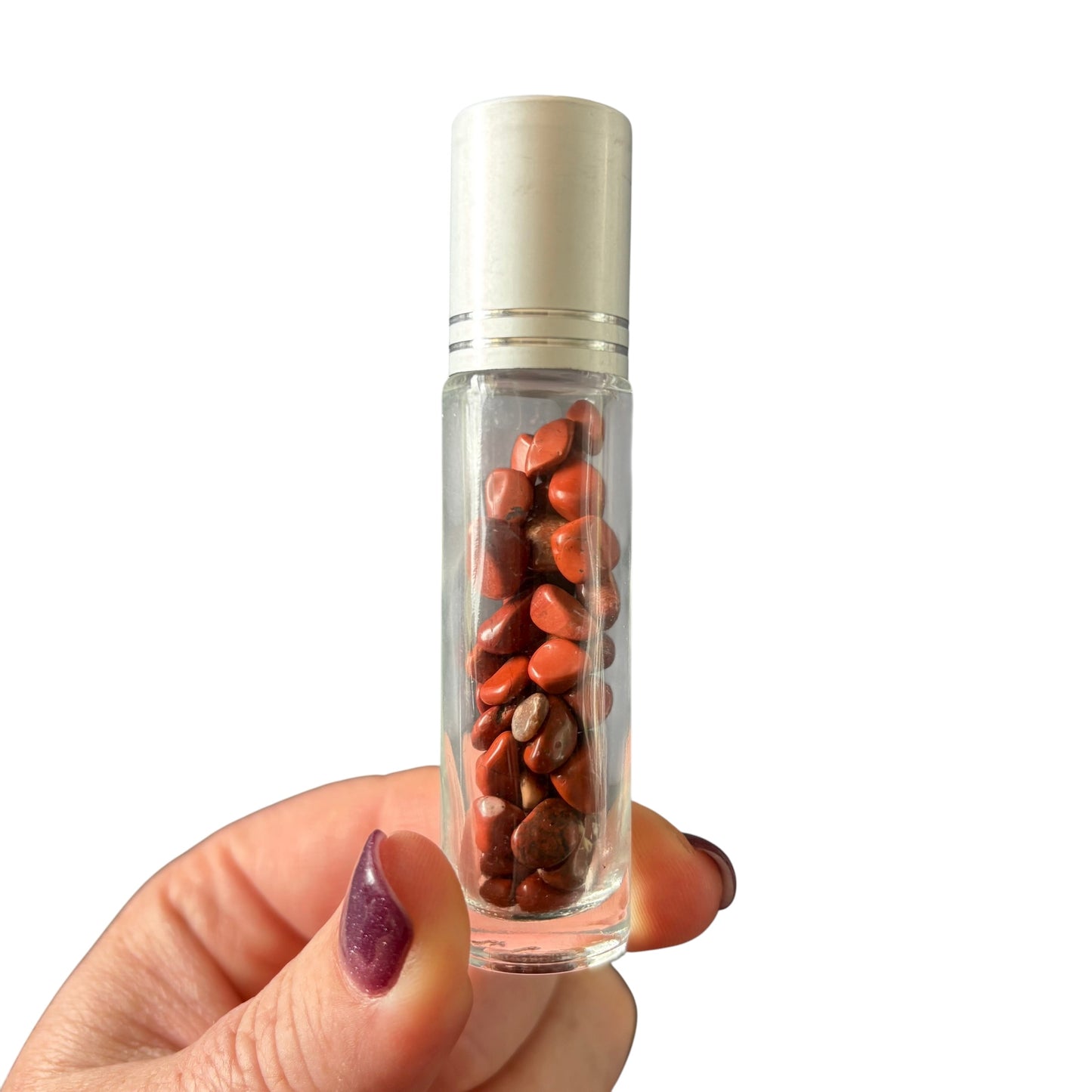 Red Jasper Roller Bottle