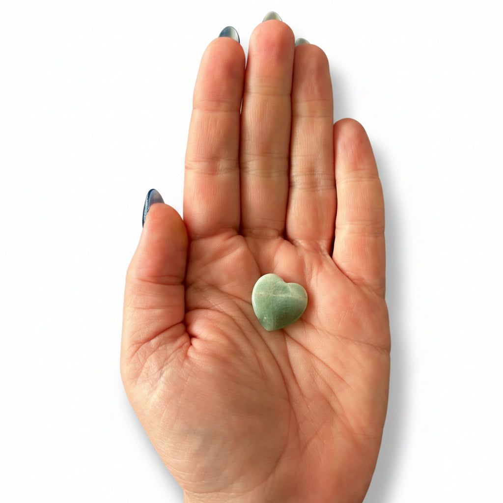 15mm Aventurine Heart