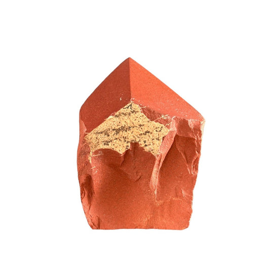 267g Red Jasper Cut Base