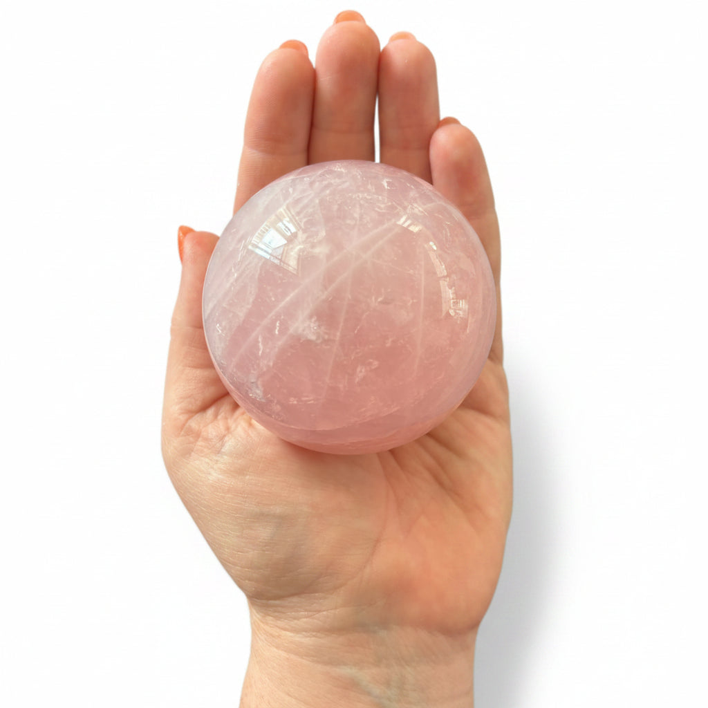 70mm Rose Quartz Sphere