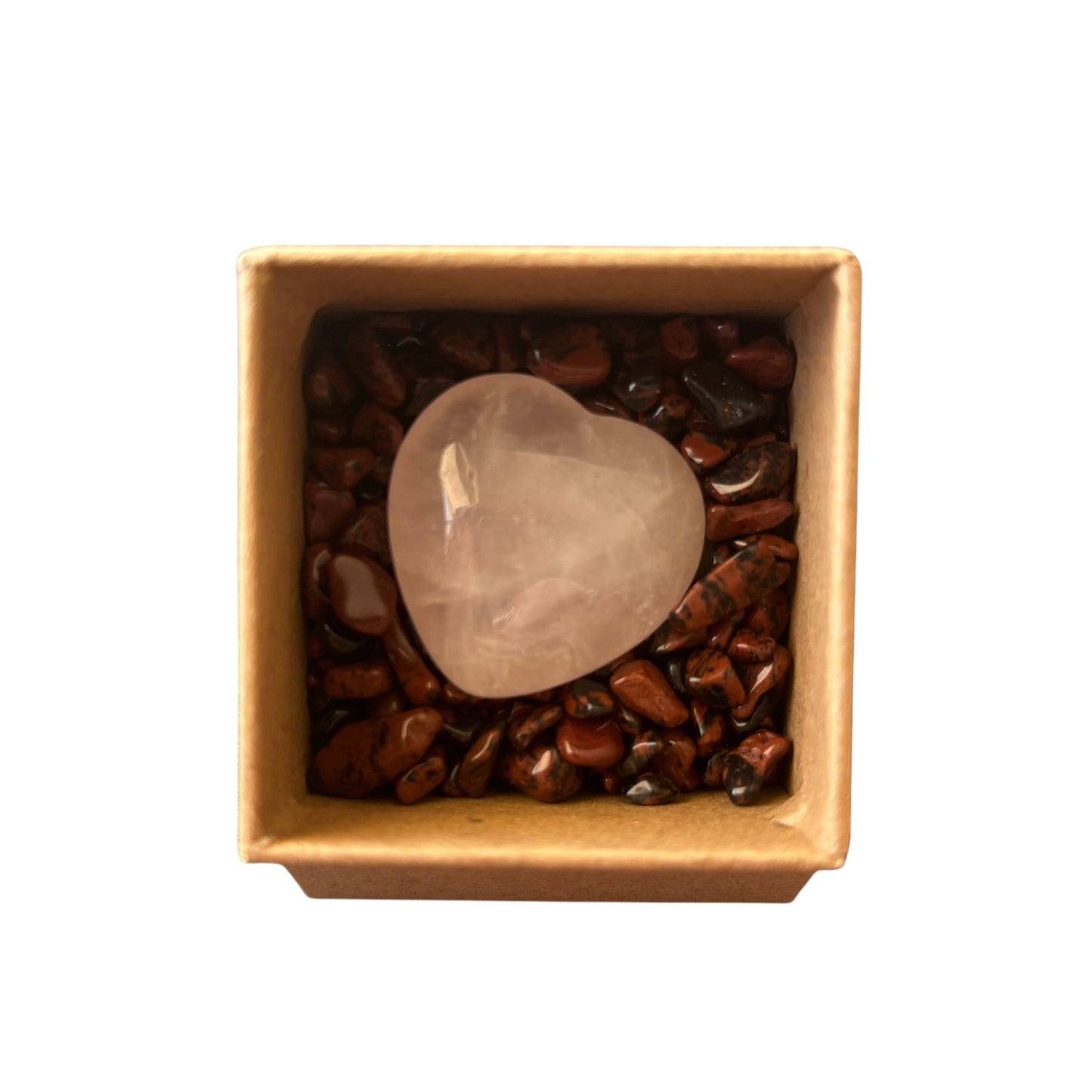 Rose Quartz Heart Gift Pack