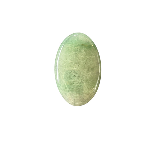 45g Green Strawberry Quartz Palm Stone