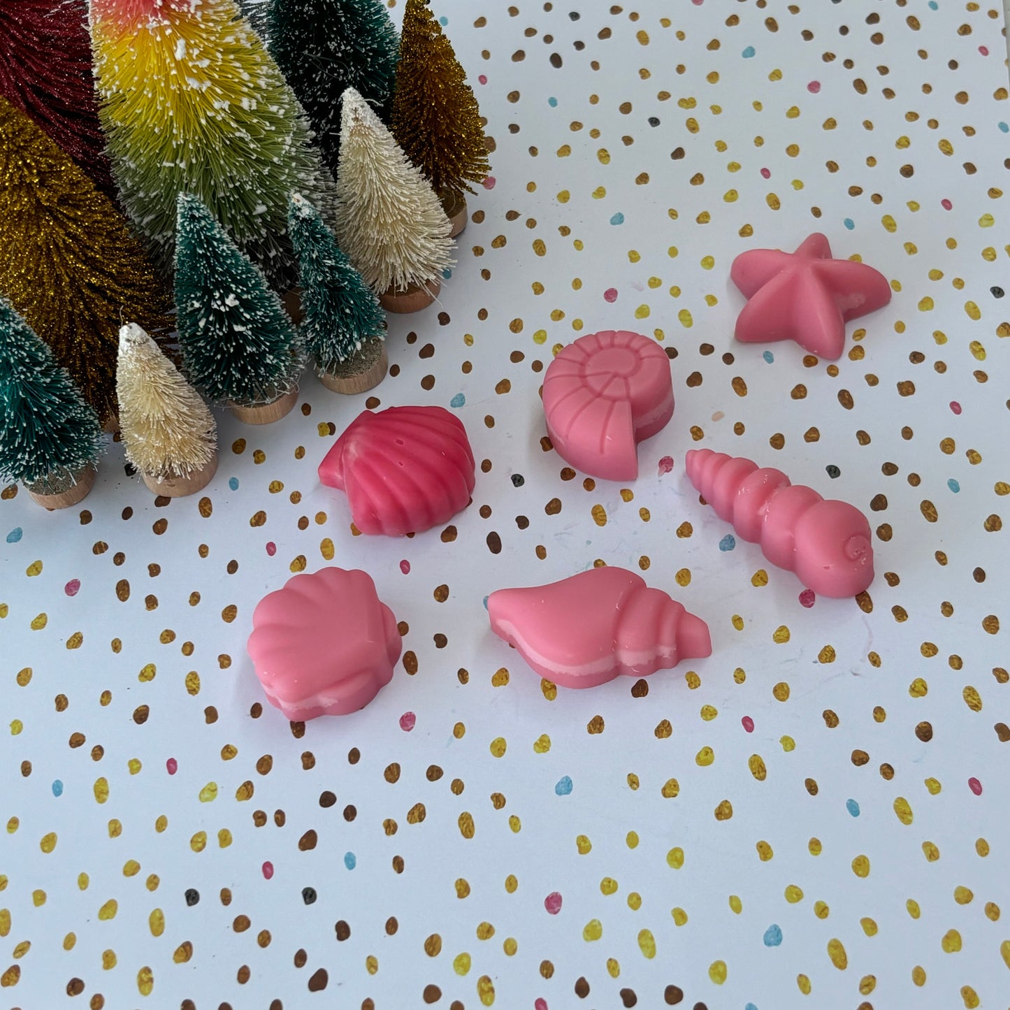 Pink Sangria shapes Wax Melt Bag