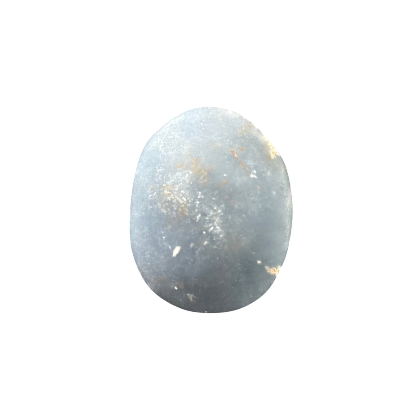 78g Angelite Palm Stone