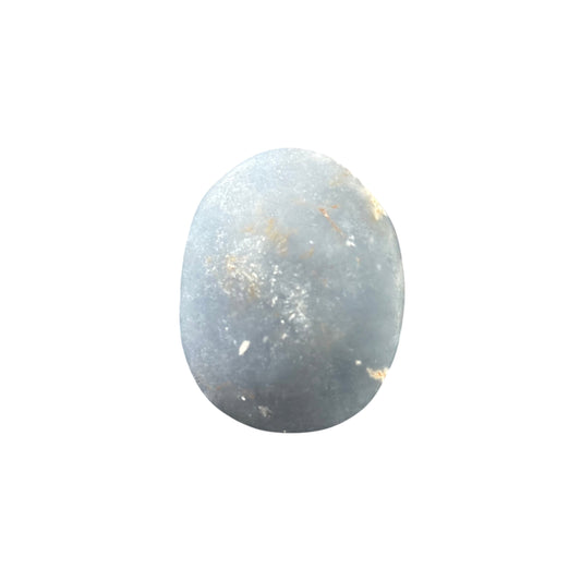 78g Angelite Palm Stone