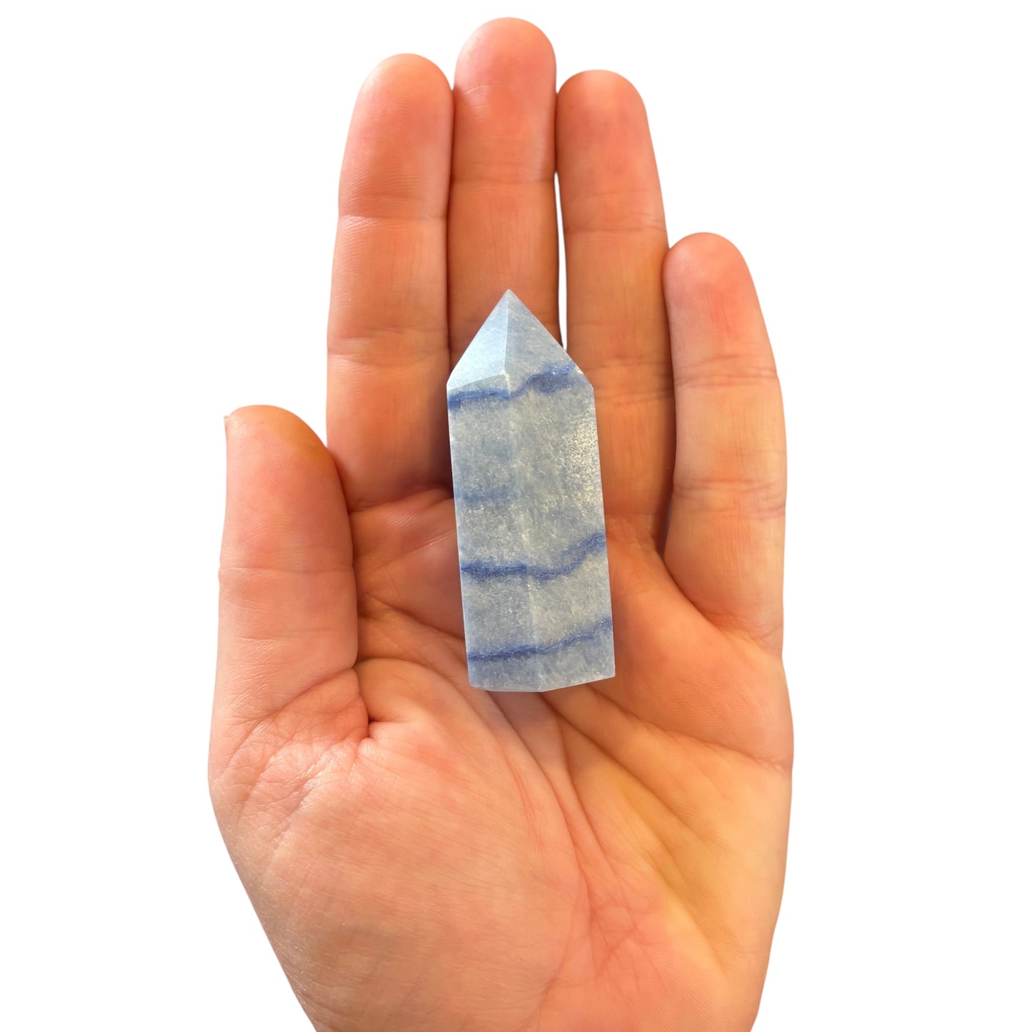 60mm Blue Aventurine Point