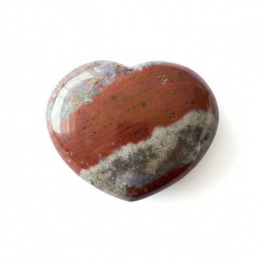 328g Ocean Jasper Heart