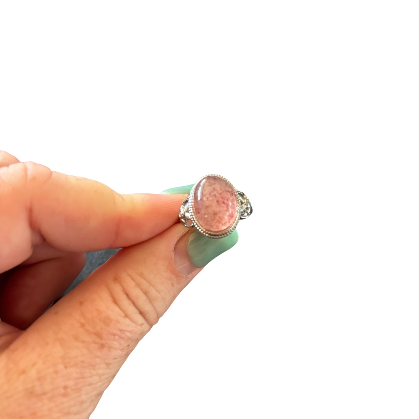 Strawberry Quartz Ring