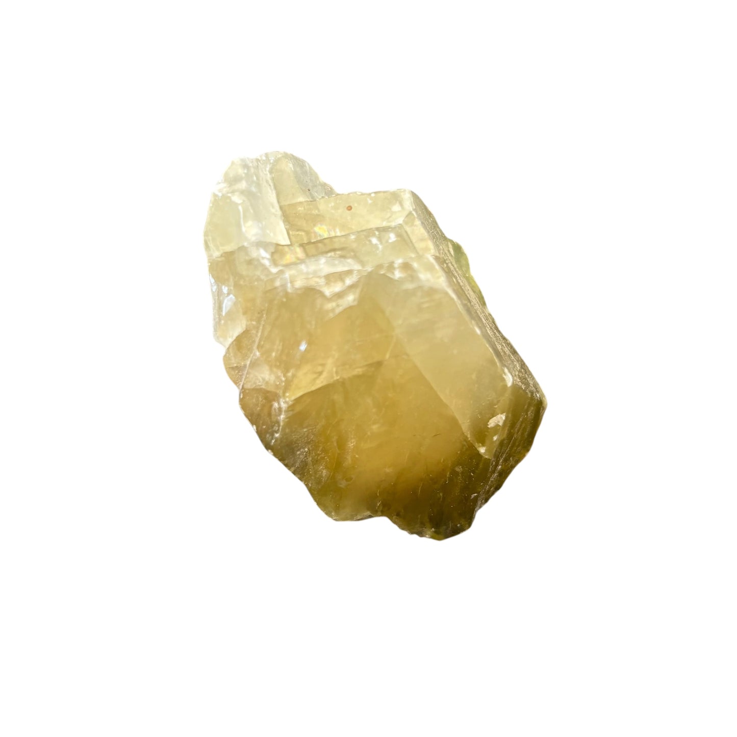 136g Green Calcite Raw