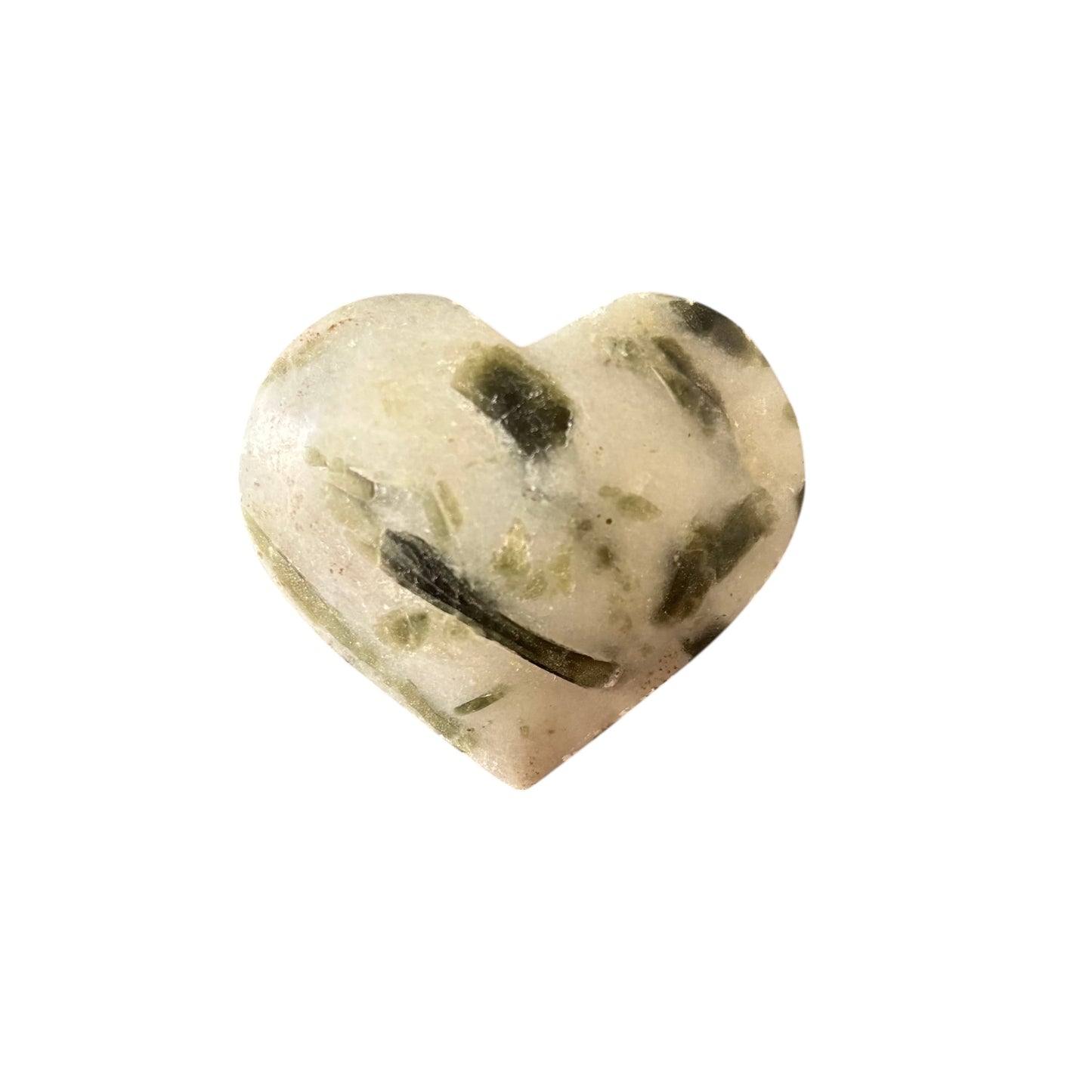 113g Green Tourmaline Heart