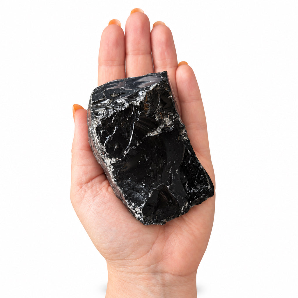 352g Black Obsidian Raw