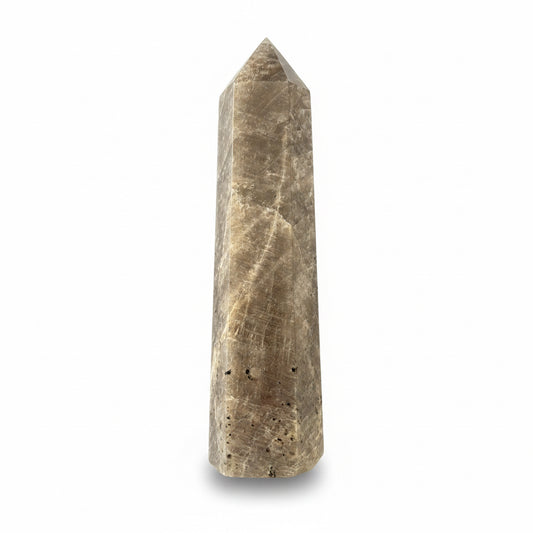 178mm Black Moonstone Point