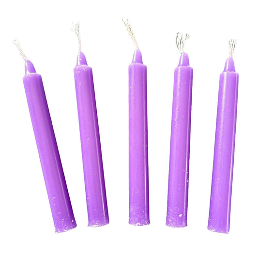 Purple Spell Candle