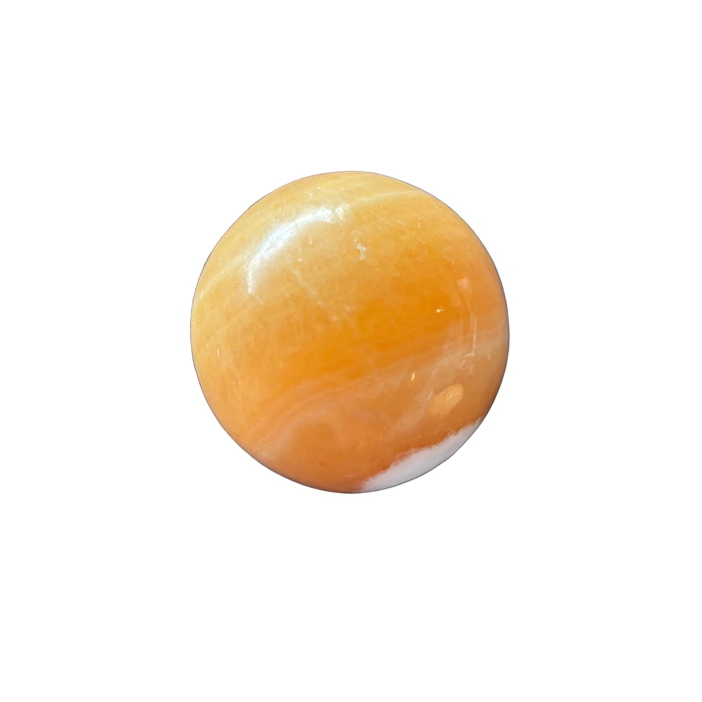 61mm Mango Calcite Sphere