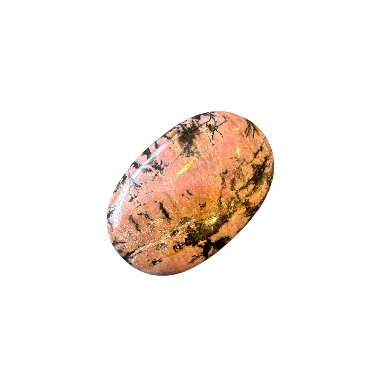 98g Rhodonite Palm Stone