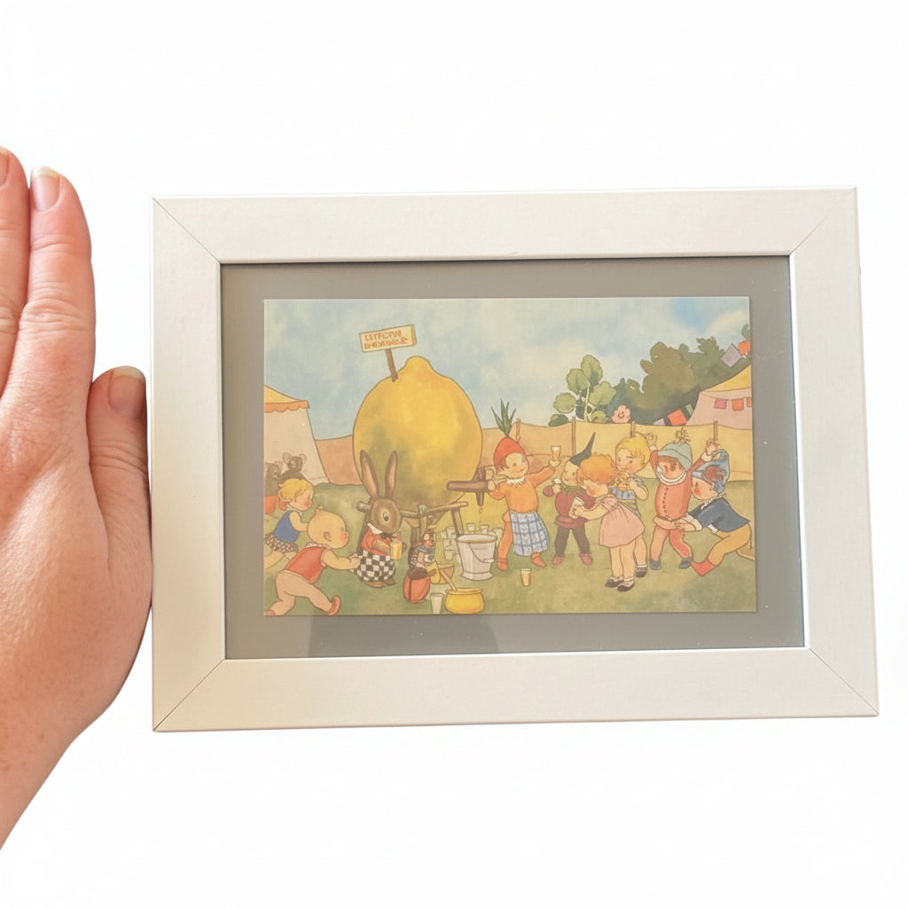 Framed Vintage Art-Lemonade