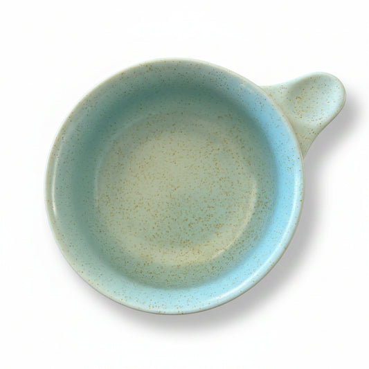 Round Blue Trinket Tray