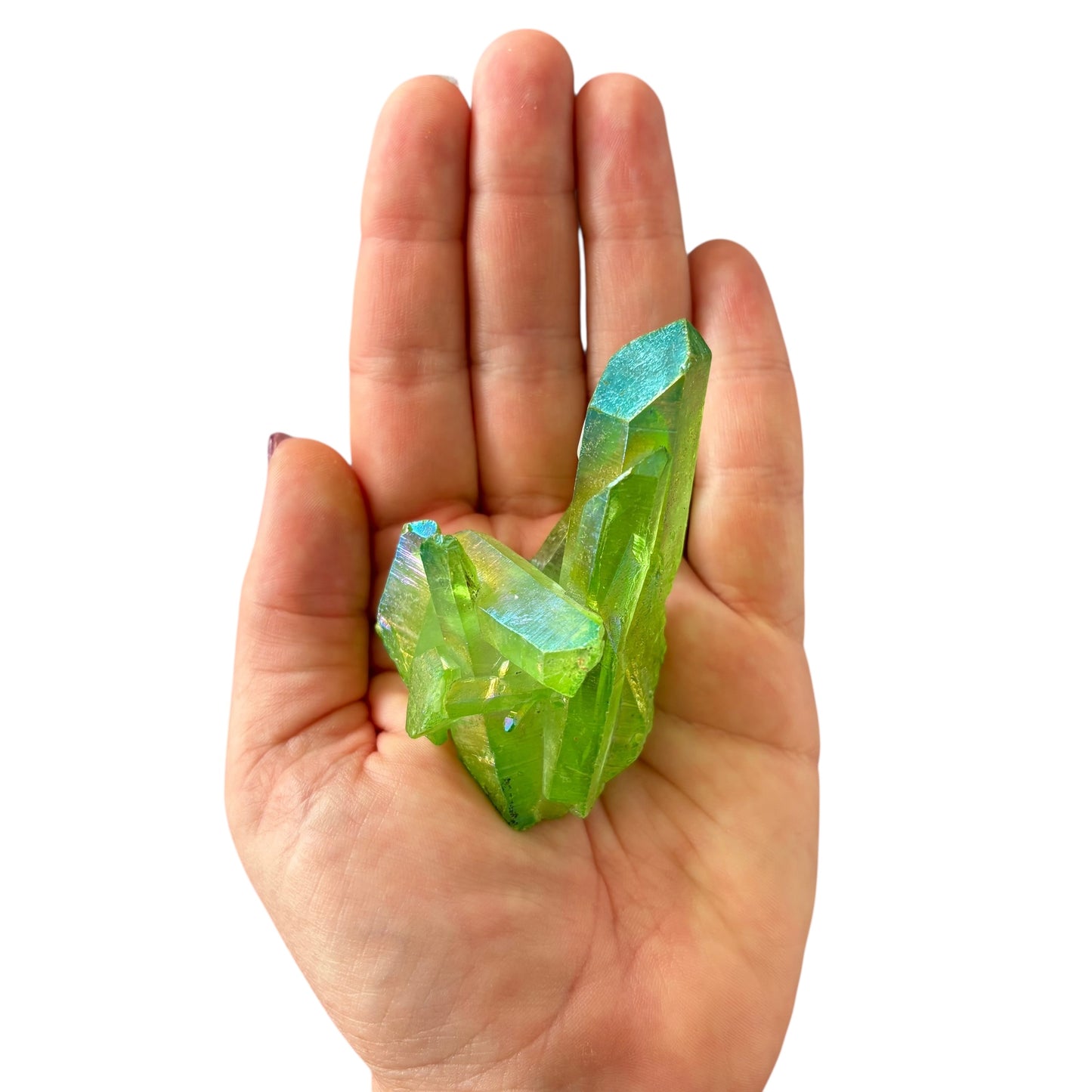 82g Aura Quartz Green Raw