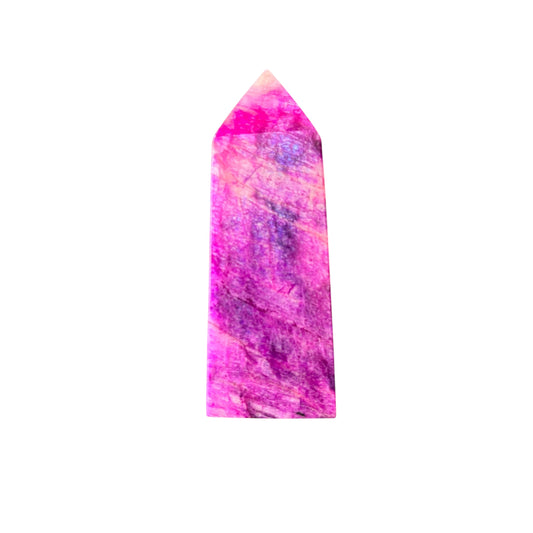 70mm Dyed Purple Moonstone Point
