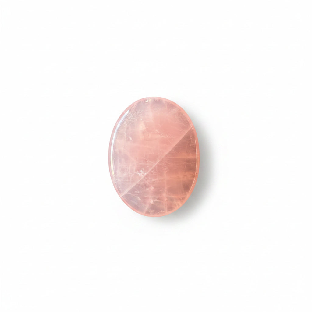 26g Rose Quartz Palm Stone