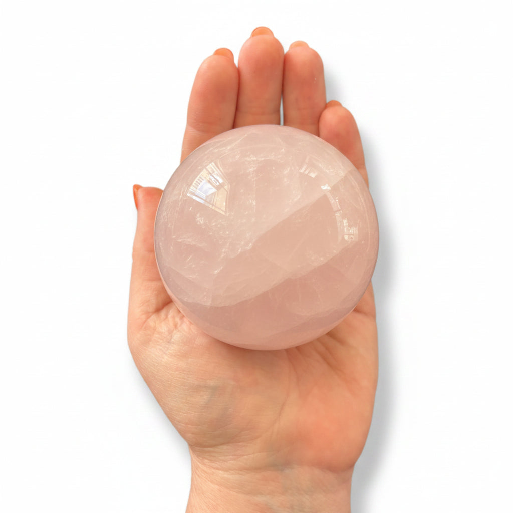 75mm Rose Quartz Sphere