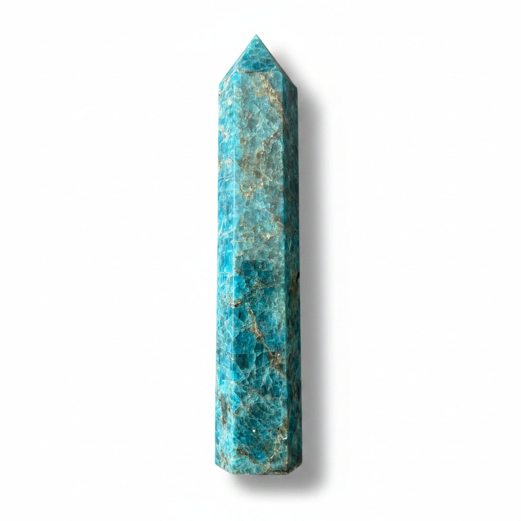 187mm Blue Apatite Point