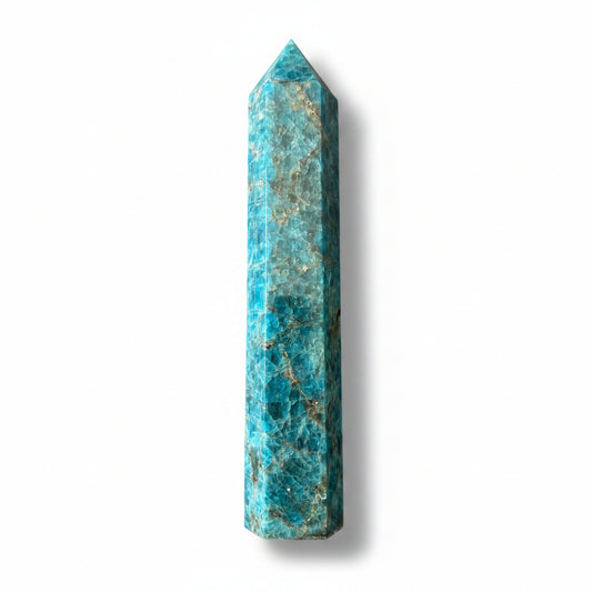 187mm Blue Apatite Point