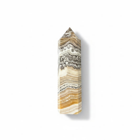 162mm Banded Calcite Point