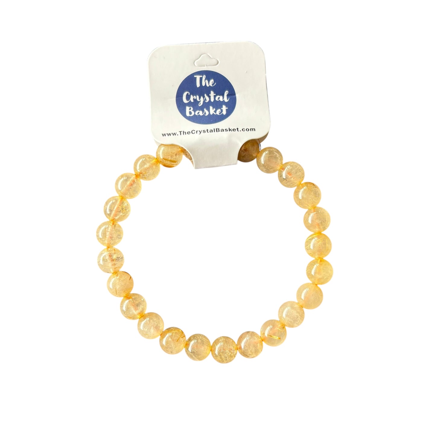 7mm Golden Rutile Bracelet