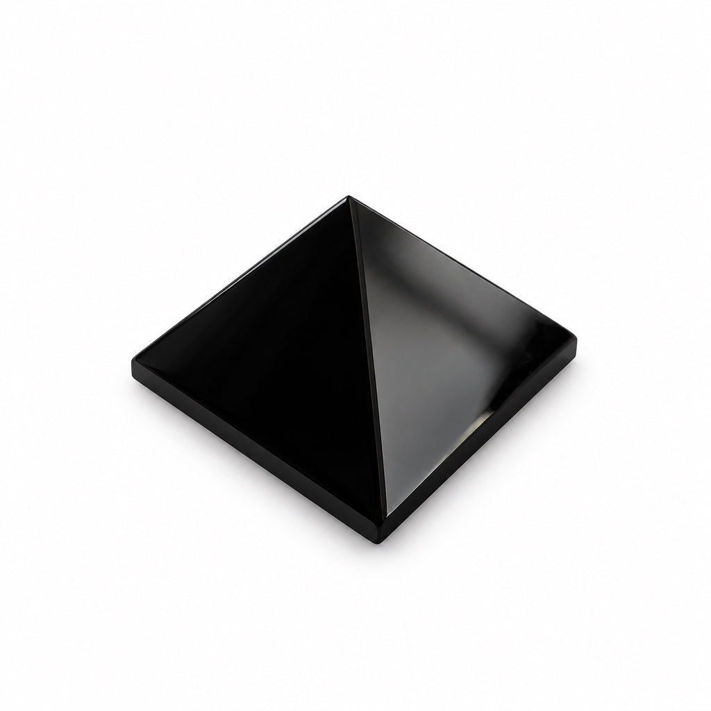Black Obsidian Pyramid