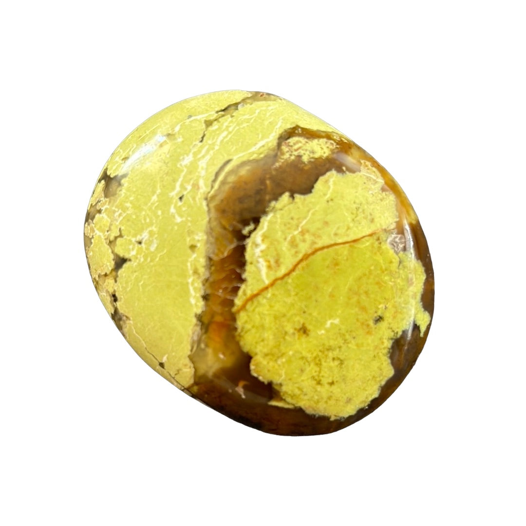 85g Serpentine Palm Stone