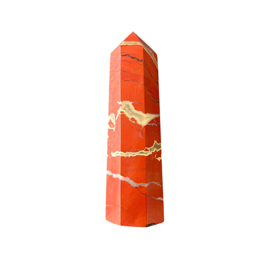 90mm Red Jasper Point