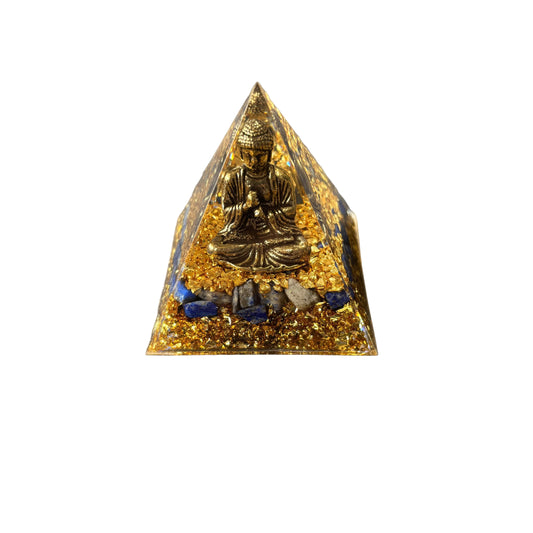 Lapis Lazuli Buddha Pyramid