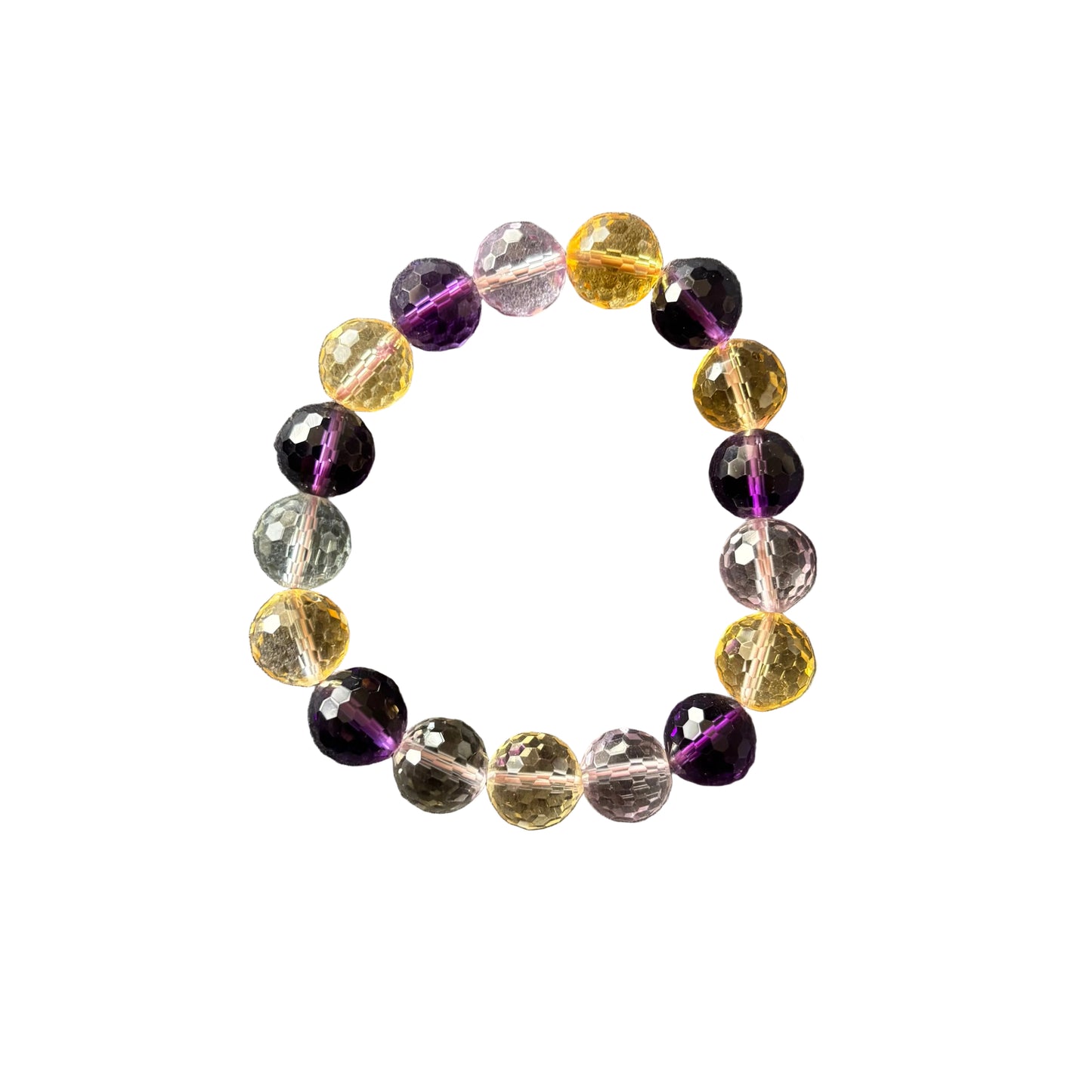 10mm Faceted Mix Bracelet