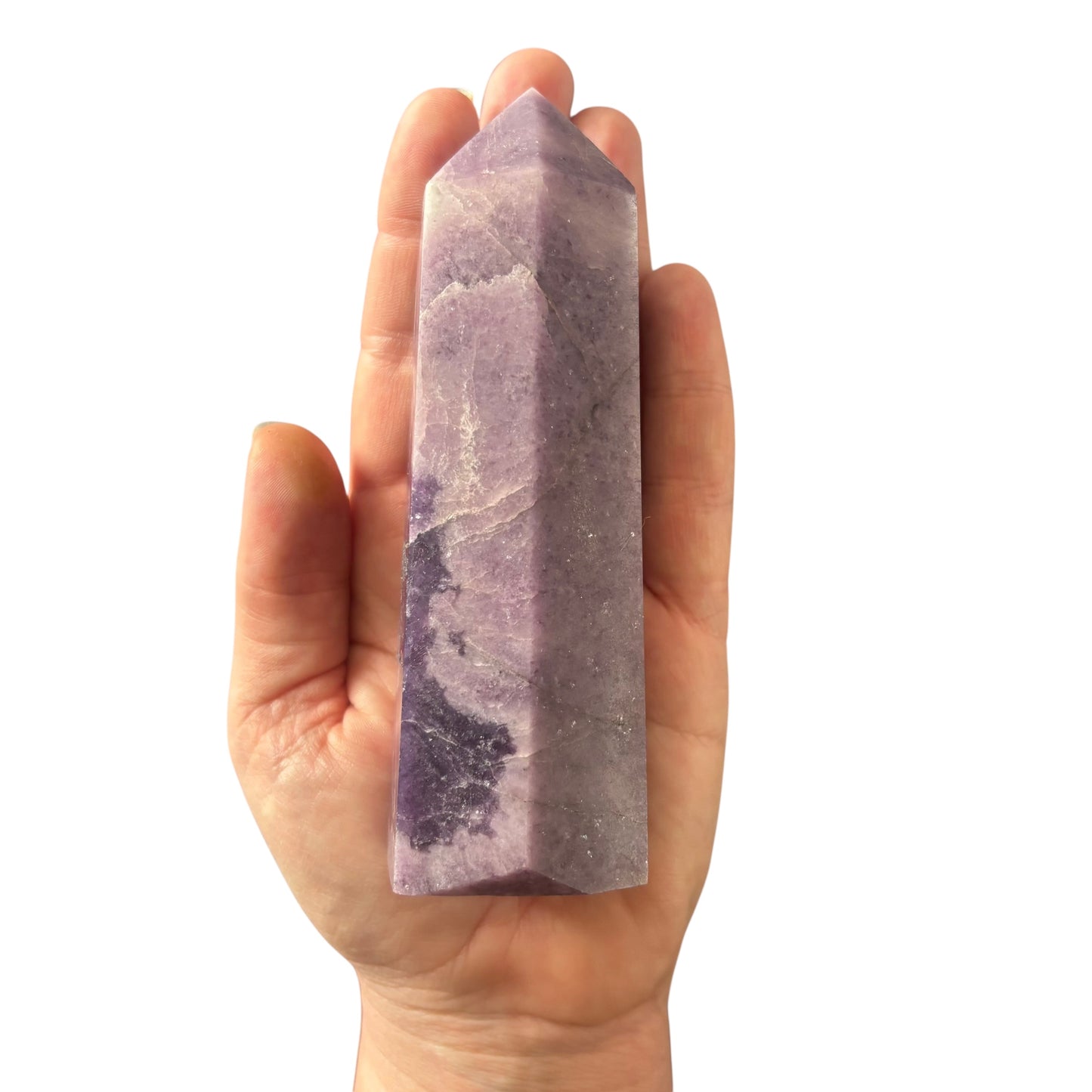 133mm Lepidolite Point