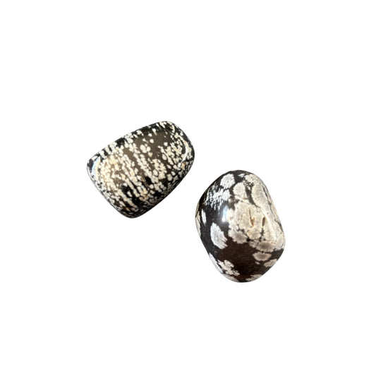 20-25g Snowflake Obsidian Tumble